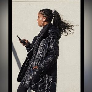 Patricia Packable Poncho Puffer NWOT